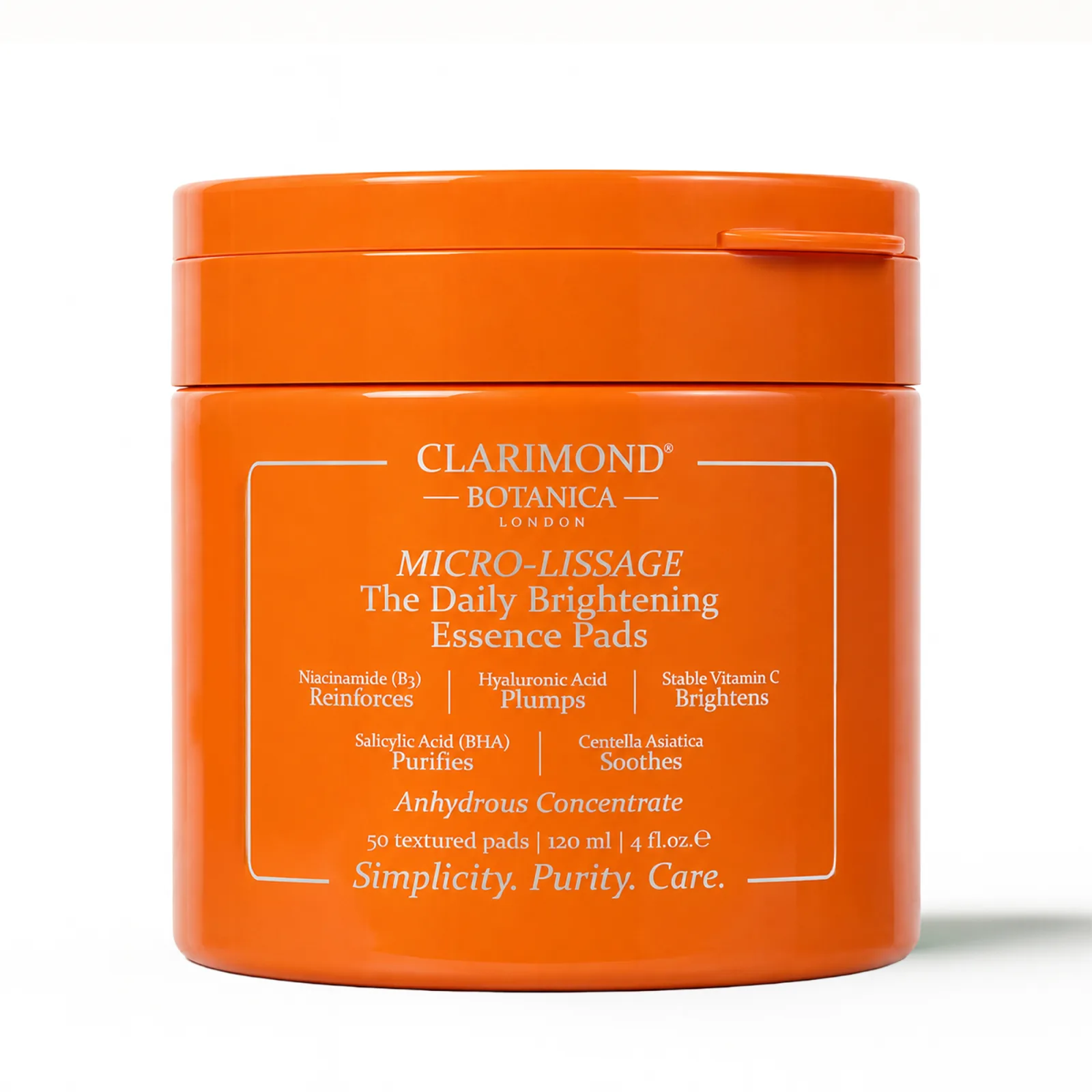 Clarimond micro lissage daily brightening essence pads 120ml product image
