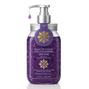Clarimond Vapeur de Lavande lavender cleansing nectar 500ml front product image